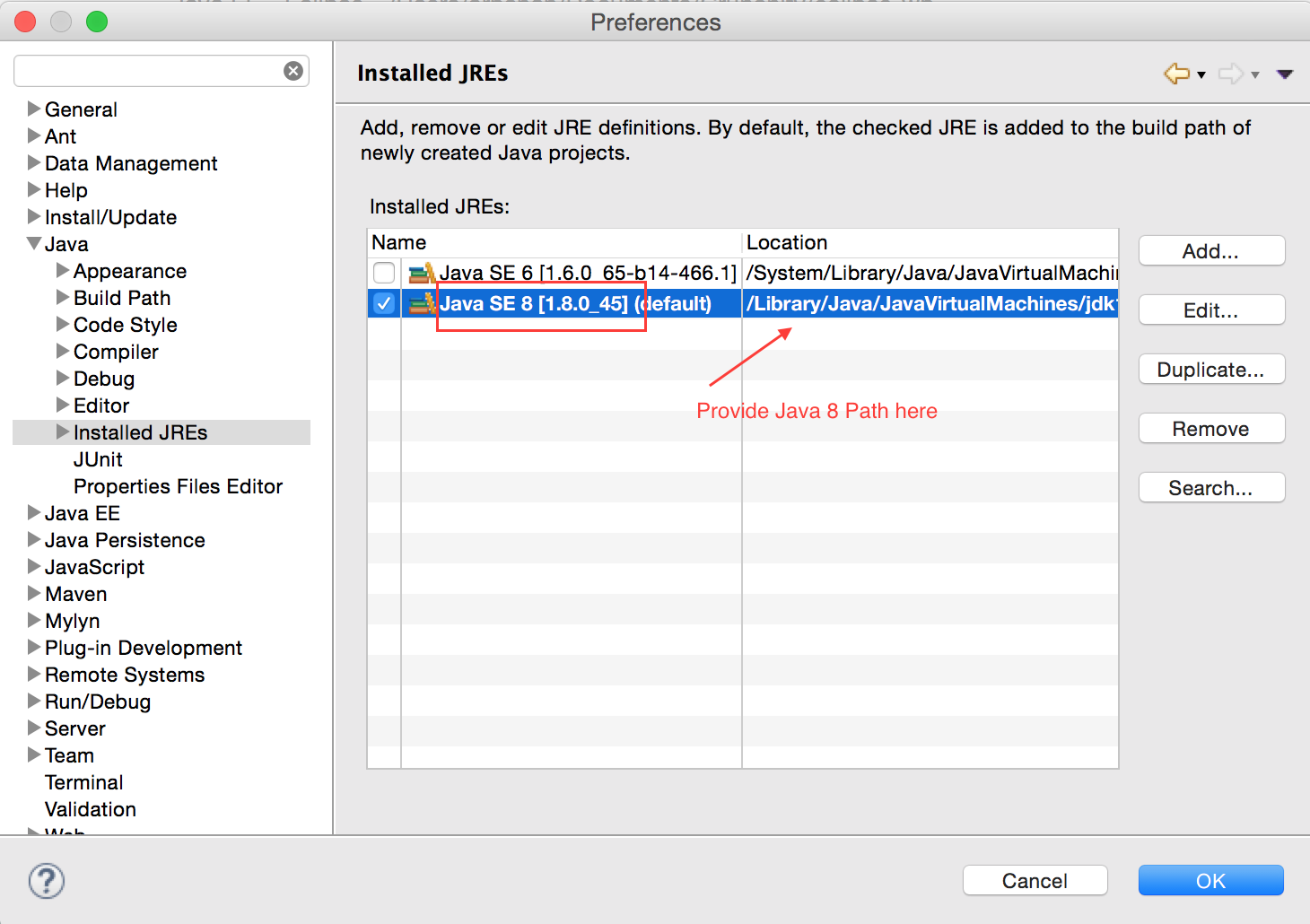 How to install java for mac os x download